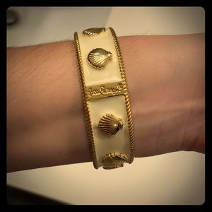 Lilly Pulitzer Shell gold bracelet